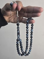 مسباح بكلايت ازرق مخلوط