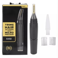 ماكينة حلاقة كهربائية للرجال برأس قاطع بشفرتين مزد...