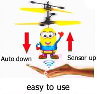 دمى طائرة للأطفال تعمل بالأشعة تحت الحمراء بمستشعر...