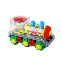 لعبة القطار الدوار بتصميم شفاف ودوران 360 درجة مع...