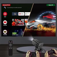 بروجكتور محمول 1080P Full HD متعدد الاستخدامات