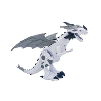 لعبة تنين ميكانيكية تعمل بالبطارية، ديناصور يمشي م...