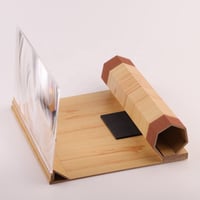 مكبر لشاشة الموبايل الخشبي لتحويل هاتفك المحمول إل...