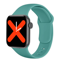 ساعة ذكية بسوار مطاطي