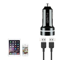 شاحن سيارة باور سي سي 11 مزود بمنفذين