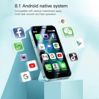 F8 برو ماكس ميني - هاتف محمول صغير 3G ثنائي الشريح...