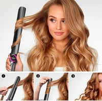 مكواة فرد وتجعيد الشعر 2 في 1