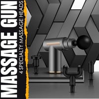 مسدس تدليك ميني، جهاز تدليك عميق للأنسجة، قابل لإع...