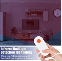 كاشف الكاميرا المخفية الصغير بمصابيح LED