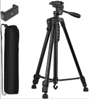 حامل ثلاثي مع حامل للموبايل-3366 مقاس قابل للطي من...