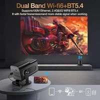 بروجكتور محمول 1080P Full HD متعدد الاستخدامات