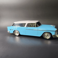 مكبر صوت سبيكر بشكل سيارة كلاسيك 1955, بلوتوث ,ردا...