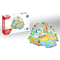 مفرش ألعاب اطفال دائري مع بيانو, مساحة آمنة لطفلك...