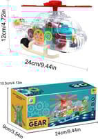 لعبة طائرة مضيئة مع أصوات تفاعلية متحركة بشكل ممتع