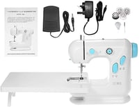 ماكينة الخياطة المنزلية مع طاولة تمديد مزدوجة الخي...