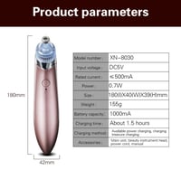 منظف مسام الوجه و مزيل الرؤوس السوداء بطريقة الشفط...