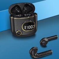 سماعات راس بلوتوث لاسلكية بشاشة رقمية تعمل باللمس