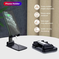 حامل الهاتف المحمول القابل للطي والحمل مع ارتفاع و...