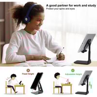 حامل الهاتف المحمول القابل للطي والحمل مع ارتفاع و...