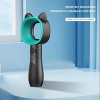 مروحة تبريد محمولة محمولة بدون شفرات بمنفذ USB لسط...