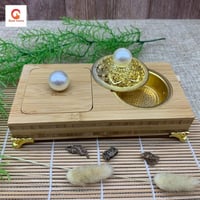 صندوق ملكي فخم يضم مجموعة من الهدايا الفاخرة عدد8...