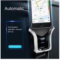 حامل هاتف يثبت على فتحات المكيف , تصميم ذكي جديد ي...