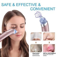 منظف مسام الوجه و مزيل الرؤوس السوداء بطريقة الشفط...