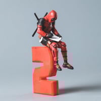 مجسمات انيمي مارفل ديد بول ، شخصيات انمي للمنزل وا...