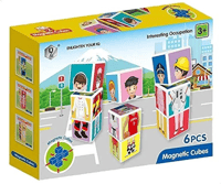 مكعبات تشكيل مغناطيسية ساعد طفلك على تعلم تكوين ال...