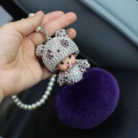 اكسسوارات مرآة السيارة, شخصيات كرتونية لطيفة بألوا...