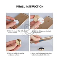 ريلاكس حامل جوال مغناطيسي شامل للسيارة وغيرها