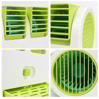 مروحة تبريد صغيرة تعمل ببطارية يو اس بي، مبرد هواء...