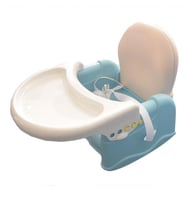 كرسي طعام محمول للأطفال 3 في 1 مع لعبة ترفيهية – م...