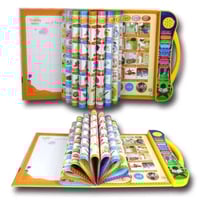 كتاب تعليمي الكتروني تفاعلي للاطفال باللغتين العرب...