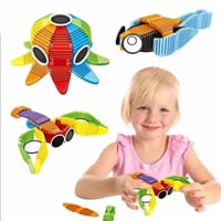 مجموعة داي ماجكبس المرحة مجموعة بناء مغناطيسية مرن...