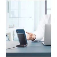 انكر باورويف حامل شاحن لاسلكي سريع - أسود-رصاصى