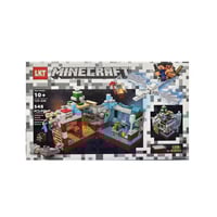 مجموعة البناء ماينكرفت 548 قطعة، تتضمن مصباح LED