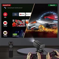 بروجكتور محمول 1080P Full HD متعدد الاستخدامات