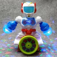 لعبة الروبوت الفضائي الراقص روبوت مع اضاءة و موسيق...