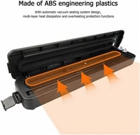 ماكينة حفظ الطعام عن طريق سحب و تفريغ الهواء , وظي...