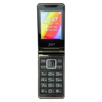 جوال SQ800 القابل للطي بشاشتين | يدعم شريحتين وصوت...