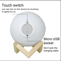 القرآن الكريم مصباح القمر بلوتوث ,هدية مسلم , ضوء...