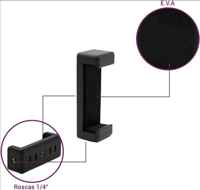 حامل ثلاثي مع حامل للموبايل-380A مقاس قابل للطي من...