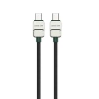 كابل USB-C إلى USB-C مضفر مطلي كهربائيًا من Green...