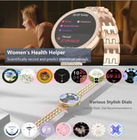 جي-تاب GT10 | ساعة ذكية دايموند بشاشة AMOLED | تتب...