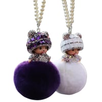 اكسسوارات مرآة السيارة, شخصيات كرتونية لطيفة بألوا...