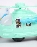 لعبة مروحية الشرطة مع الاضاءة و الموسيقا , لعبة مح...