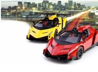 سيارة لامبورغيني سوبر كار مع جهاز تحكم لاسلكي و أب...