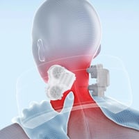 جهاز مساج على شكل العمود الفقري العنقي لتدليك الرق...