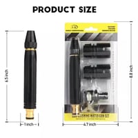 مجموعة مسدس فوهة خرطوم المياه النفاثة للبستنة والد...